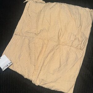 Striped Cream skirt